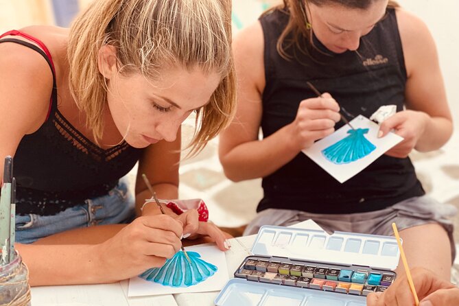 1 Hour Watercolor Workshop in Parikia Paros! - Key points to know before you book