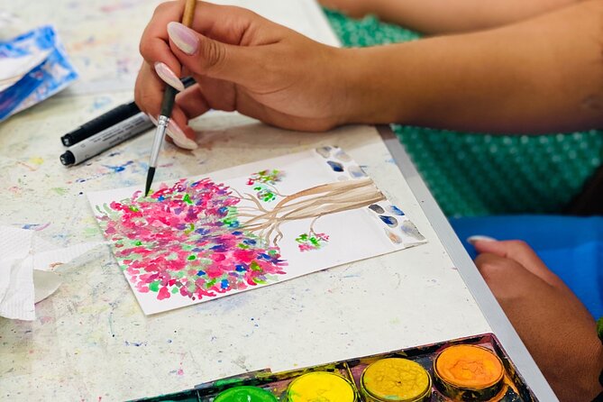 1 Hour Watercolor Workshop in Parikia Paros! - The value of a $42.24 creative hour