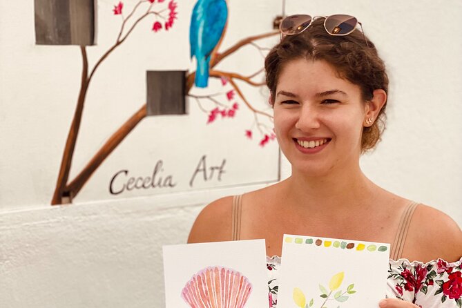 1 Hour Watercolor Workshop in Parikia Paros! - Who will enjoy this workshop most