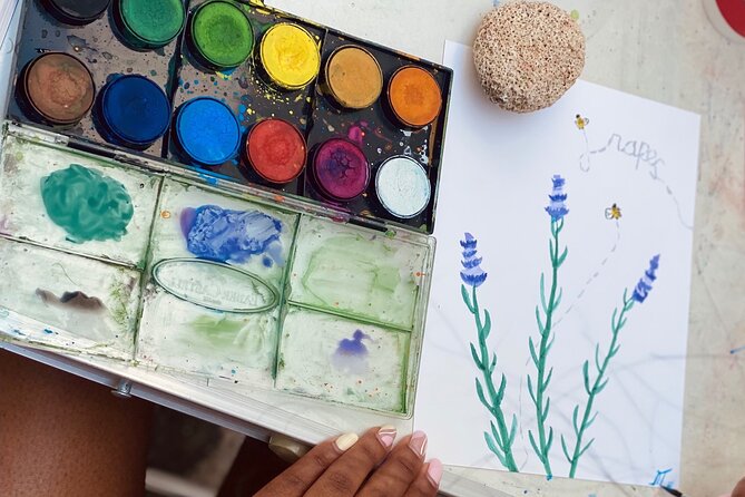 1 Hour Watercolor Workshop in Parikia Paros! - How to fit it into a day in Parikia