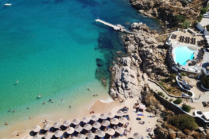 4 Hour Day Party at Beach Clubs in Mykonos - Super Paradise Beach, Mykonos’ famous party shore