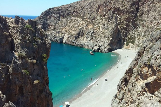 4x4 Safari Tour South Crete Agiofarago Matala - A 30-minute walk through Agiofarago Gorge
