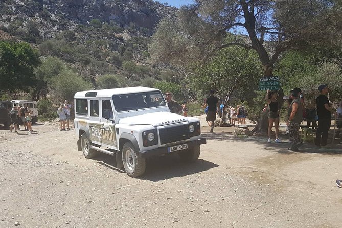 4x4 Safari Tour South Crete Agiofarago Matala - Matala Beach, caves and the hippie era