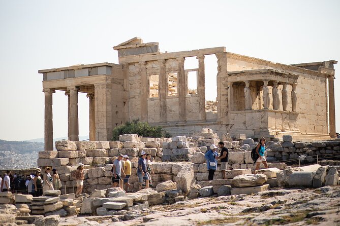 Acropolis & Parthenon Admission Ticket w/ self guided audio tours - Seeing the Parthenon up close