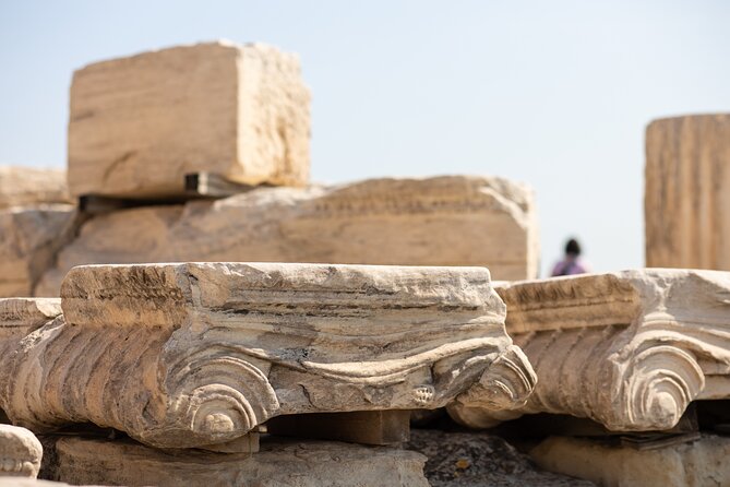Acropolis & Parthenon Admission Ticket w/ self guided audio tours - Herodes Atticus and the views below