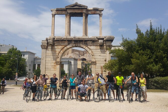 Acropolis & Parthenon Tour and Athens Highlights Bike tour - Leaving the bikes for the Acropolis