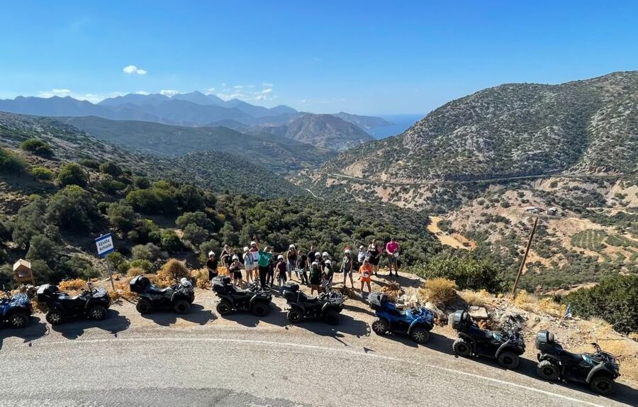 Agia Pelagia Crete Quad Bike authentic backland Tour - Views that make the ride worthwhile