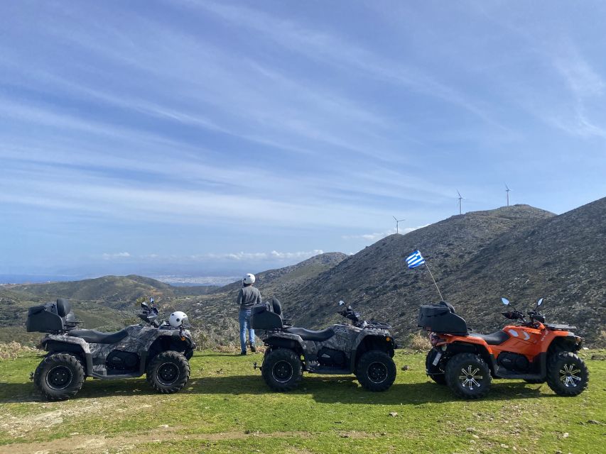 Agia Pelagia Crete Quad Bike authentic backland Tour - Riding out from Agia Pelagia