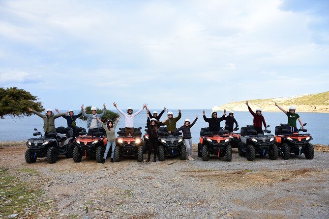 Agia Pelagia Quad Safari to Discover the Authentic Crete - Along the quiet roads above the sea
