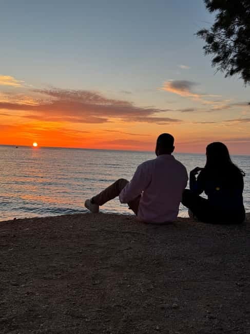 Agia Pelagia: Sunset or Morning Quad Tour & Ghost Town Visit - Sunset above the sea
