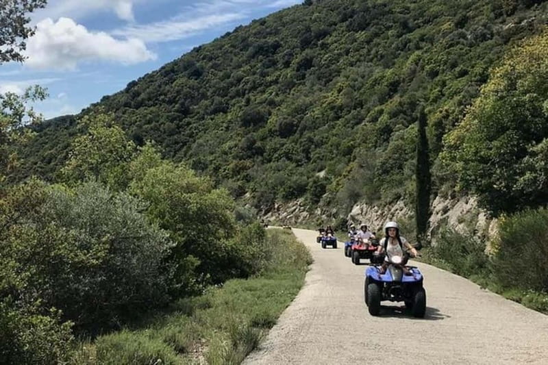 Agios Gordios: Corfu ATV Quad Tour with Lunch at Pink Palace - Group pace, guides, and what the day feels like