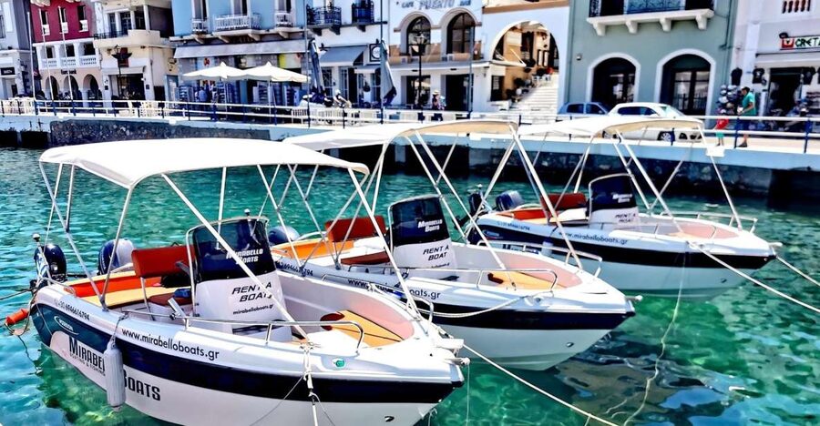 Agios Nikolaos: Motorboat or Speedboat Rental - Key points at a glance