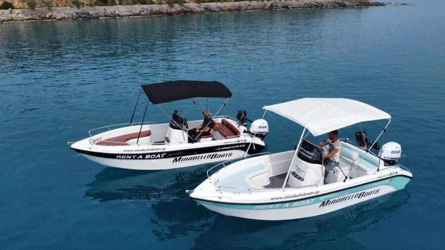 Agios Nikolaos: Motorboat or Speedboat Rental - Elounda and the four-hour rhythm