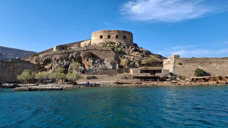 Agios Nikolaos: Spinalonga PM Catamaran Cruise with Dinner - Dinner prepared at sea