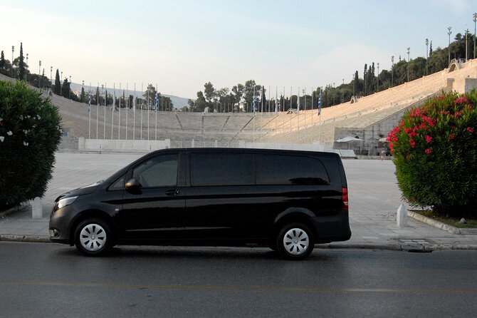 Airport transfer - A private minivan with room for luggage