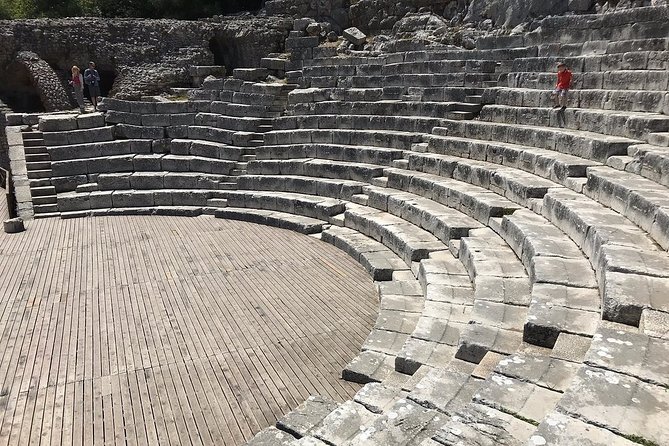 Albania Cruise from Corfu - Leaving Corfu and handling the border