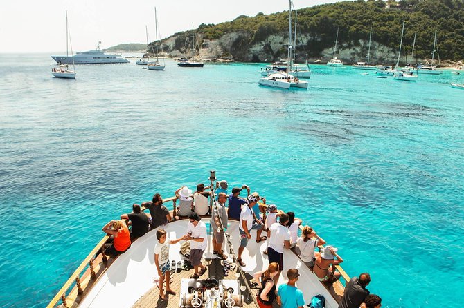 All Day Cruise - Paxos and Antipaxos Islands with Blue Caves - The long crossing from Corfu