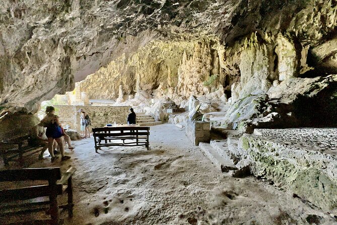 All Day Private Family Tour to Elafonisi Beach & Agia Sofia - Elafonisi Beach, beautiful water and real-world crowds