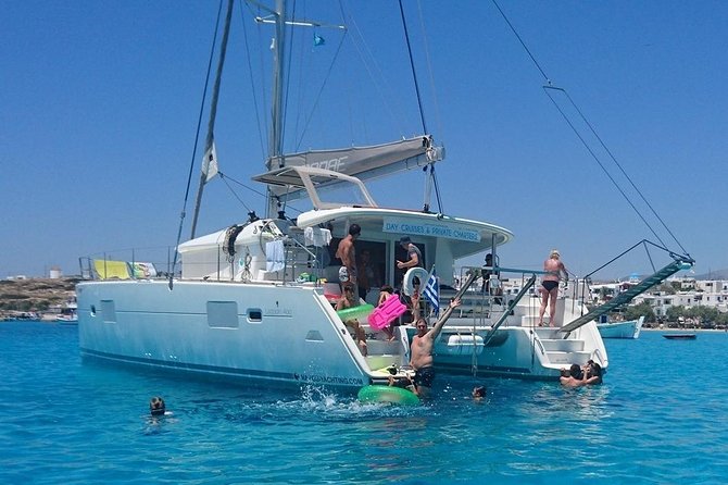 All-Inclusive Catamaran Day Cruise - Lunch turns a boat ride into a Greek day out