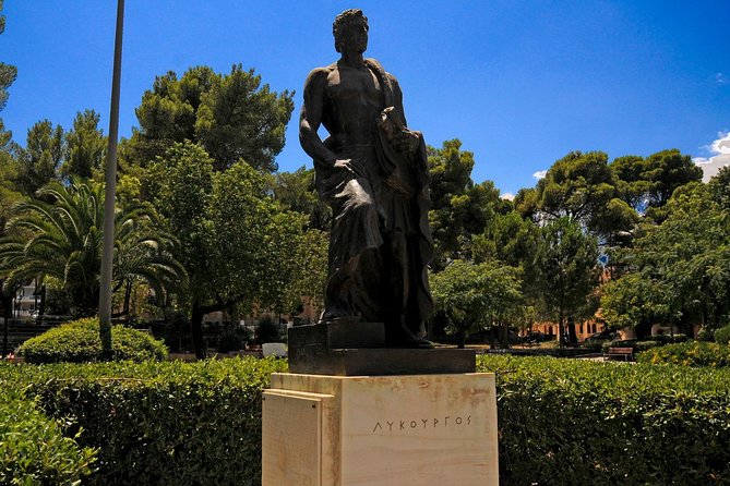 Ancient Sparta Ancient Corinth Private Tour from Athens/ Nafplio - Leonidas brings the legend down to one monument