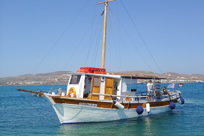 Antiparos & Despotiko Kaiki Cruise — Coves, Swim & BBQ - A six-hour Aegean day from Pounta Port