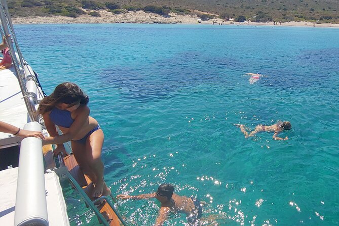 Antiparos & Despotiko Kaiki Cruise — Coves, Swim & BBQ - Despotiko and the long BBQ stop