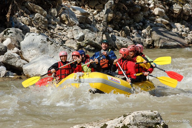 Arachthos white water river Rafting: Plaka's Bridge- Tzari - Klifki Waterfalls and the quieter stretches