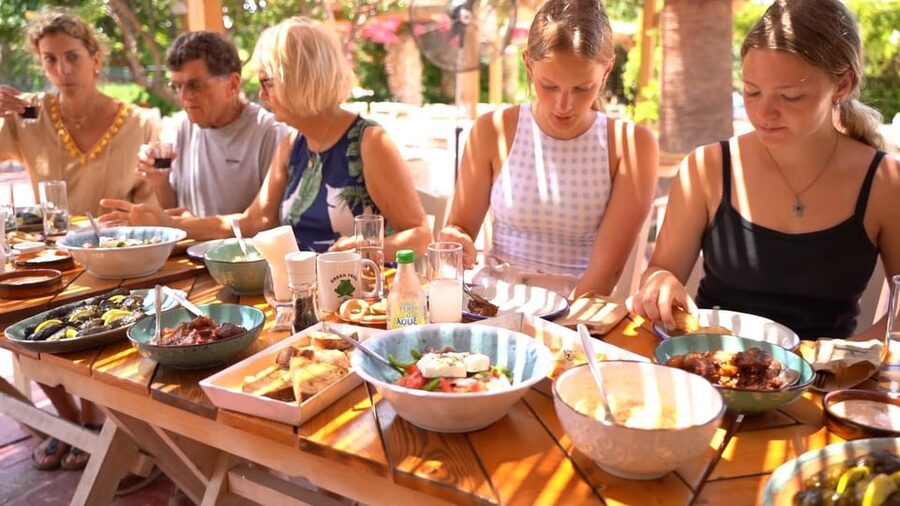 Argassi: Zakynthian Culture & Greek Cooking Class with Lunch - Friday menu: stifado, pies, dolmades, and orange cake