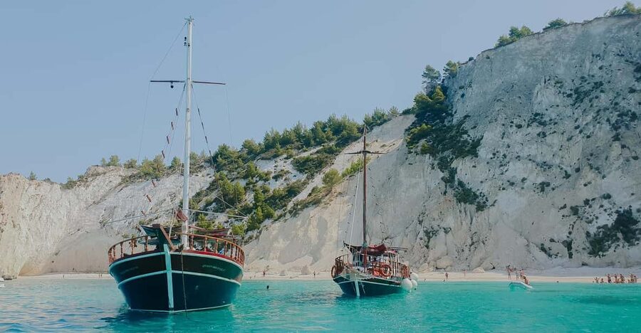 Argostoli: Full-Day Boat Trip with Lunch & Wine - Key things to know before booking