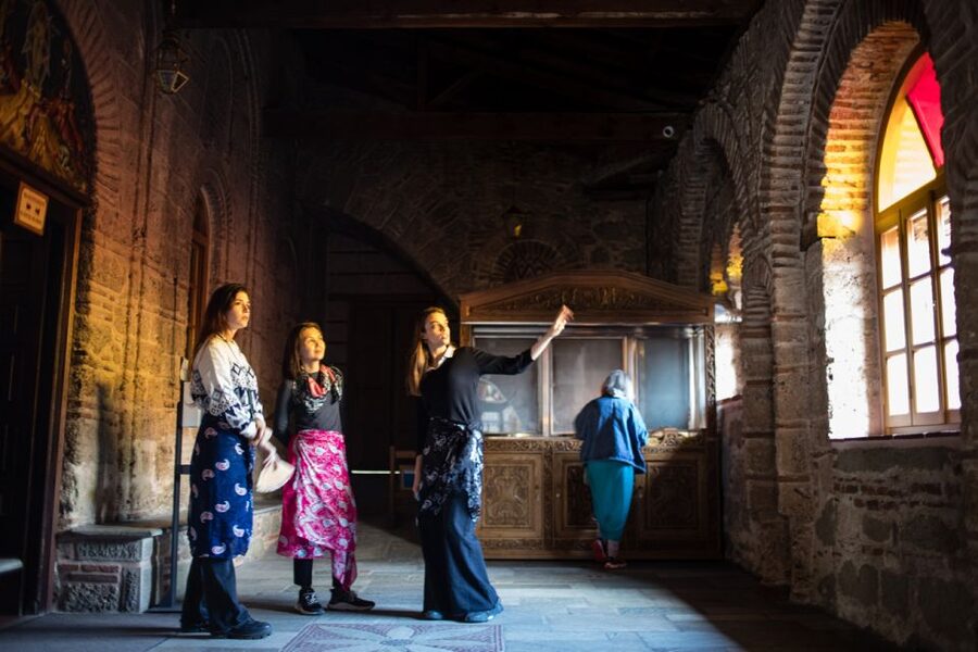 Athens: 2 Days in Meteora with 2 Guided Tours and Hotel Stay - The afternoon tour: monasteries, caves, and the Byzantine church