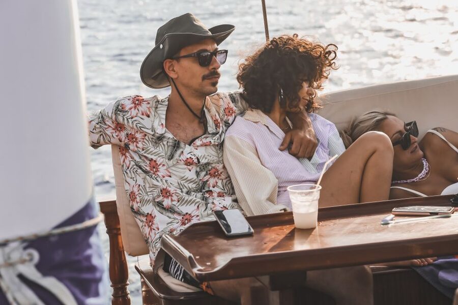 Athens: 3-Hour Sunset Cruise with Swim Stop, Snacks & Drinks - The swim stop and the jump from the boat