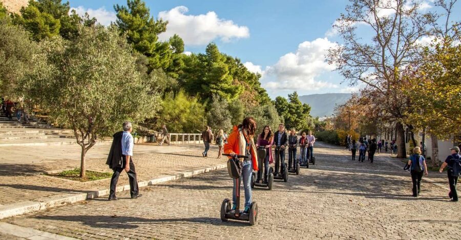 Athens Acropolis 2-Hour Segway Tour - Learning the Segway at Eschinou 9