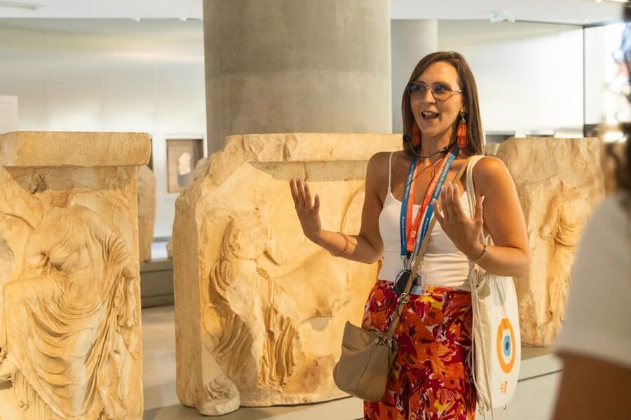 Athens: Acropolis and Acropolis Museum Premium Guided Tour - Propylaea, Athena Nike, and the climb into the citadel