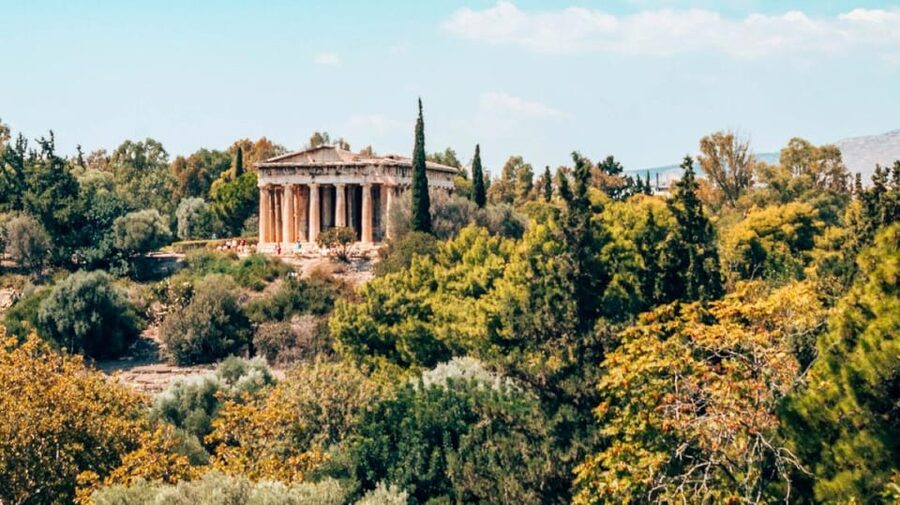 Athens: Acropolis and Mythology Highlights Small Group Tour - The Parthenon, Athens’ great symbol