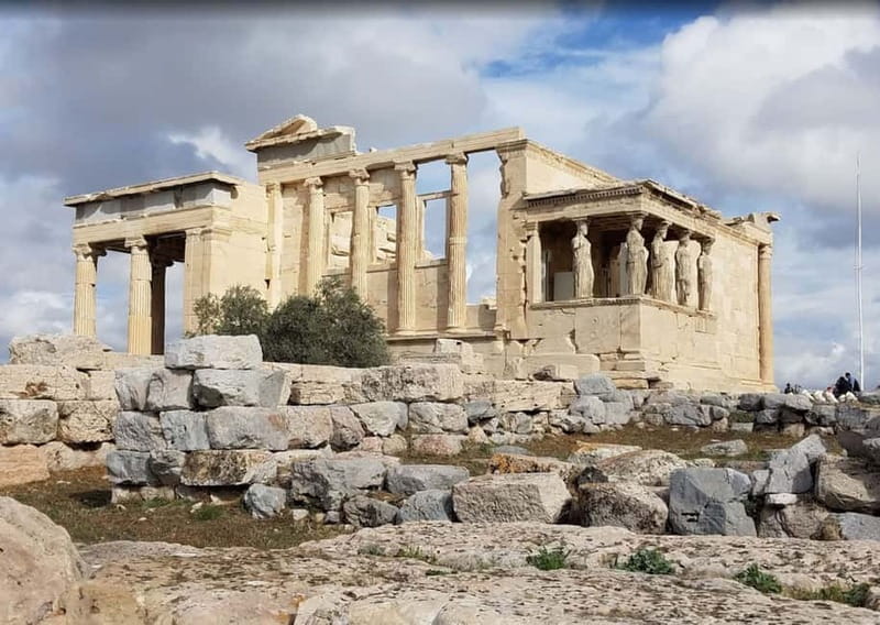 Athens: Acropolis and Parthenon Guided Walking Tour - The Parthenon, with Athens below