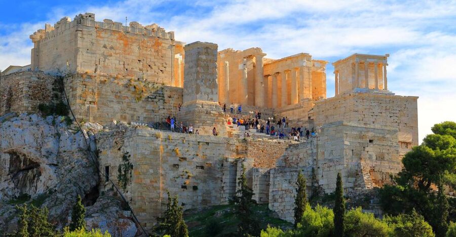 Athens: Acropolis Guided Walking Tour without Entry Ticket - The Odeon of Herodes Atticus