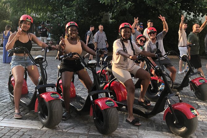 Athens Acropolis Official E-Scooter Guided Tour Fat E-Bike - Hadrian’s Arch and Zeus complete the main circuit