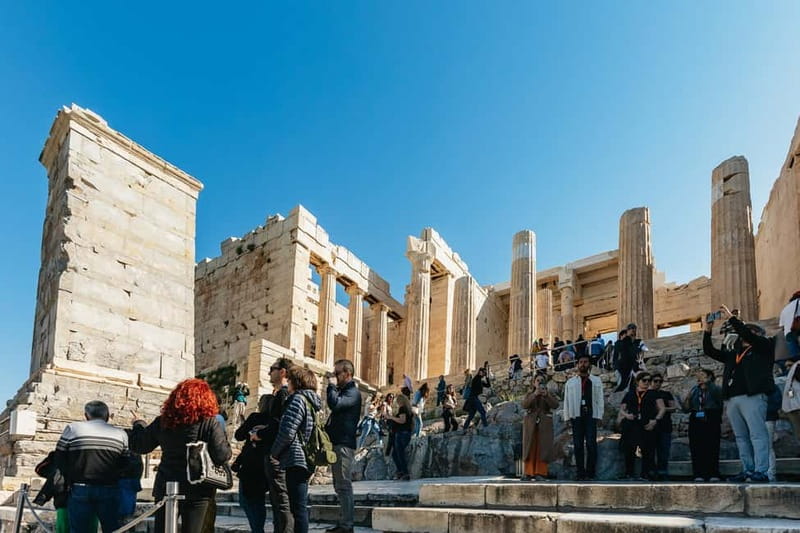 Athens: Acropolis Sunset Tour with Optional Fast-Track Entry - The Parthenon, the central sight