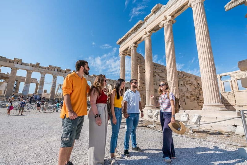 Athens: Acropolis Tour with Licensed Guide - Meeting in central Athens and starting the climb