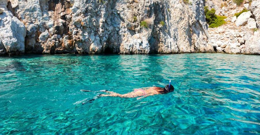 Athens: Aegina, Agistri & Metopi Swimming Cruise with lunch - Aegina mixes harbor life with ancient sights