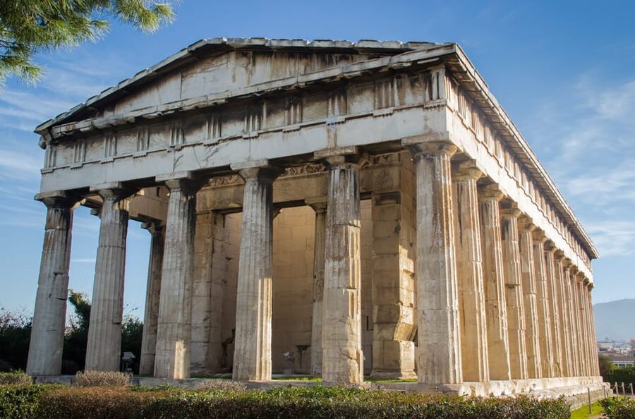 Athens: Agora and Hephaistos Temple Entrance Ticket - Finding the entrance on Apostolou Pavlou