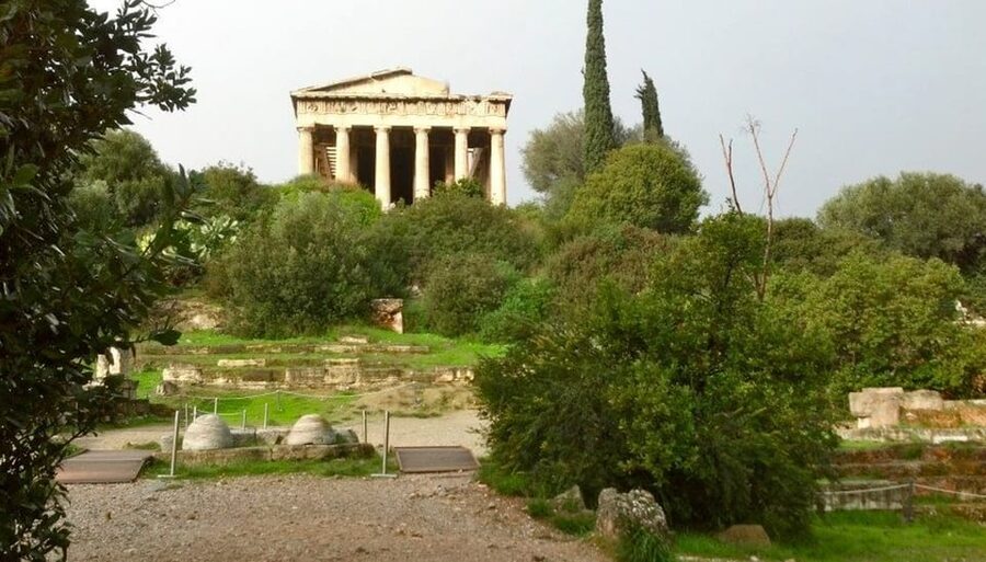 Athens: Agora and Hephaistos Temple Entrance Ticket - Choosing the audio guide