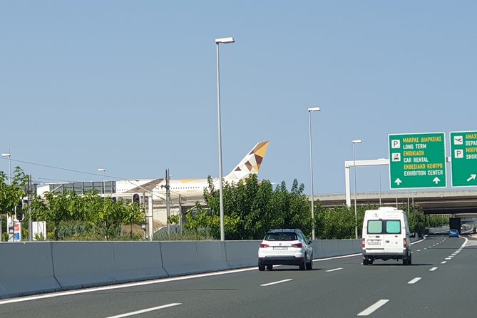 Athens Airport Private Transfer by Mercedes-Benz E Class Wagon to City Center - What the drive into Athens is like