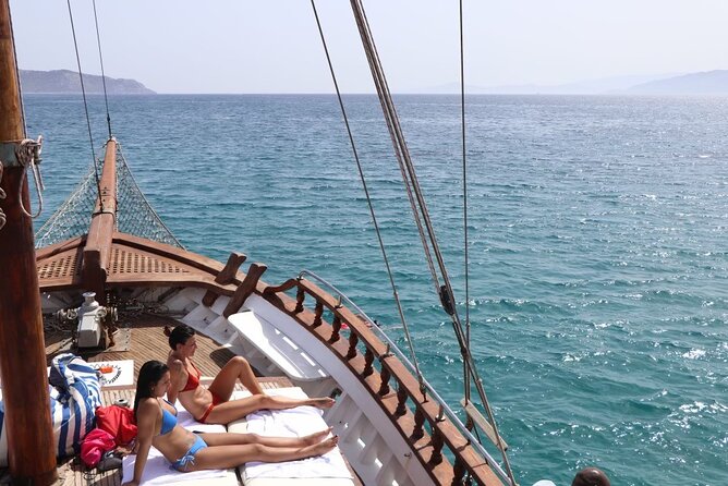Athens: All Day Cruise to Agistri Moni Aegina with Lunch & Drinks - The crew and the feel of a 49-person boat
