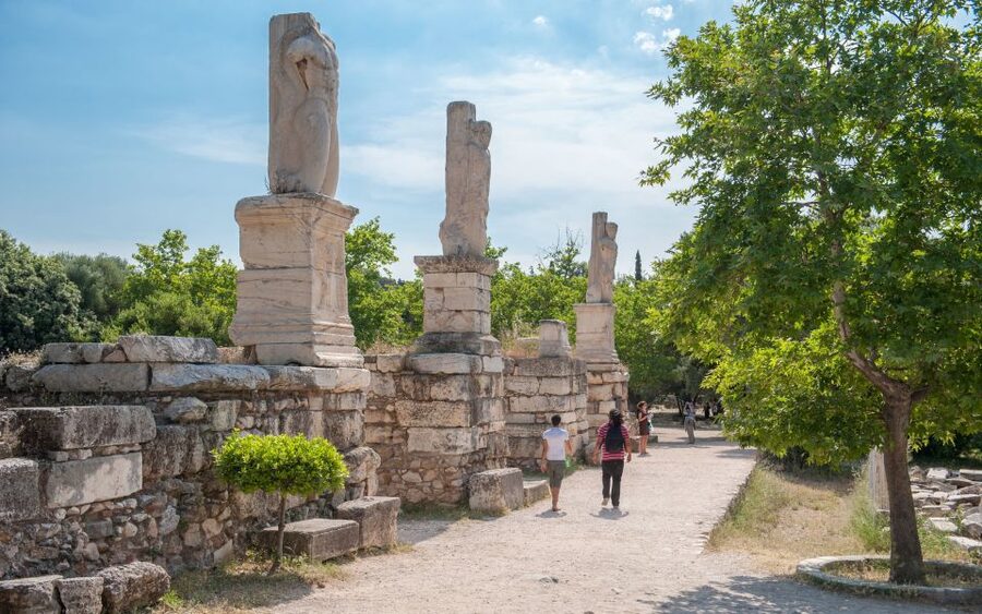 Athens: Ancient Agora E-Ticket and Audio Tour - Finishing near the Theatre of Dionysus