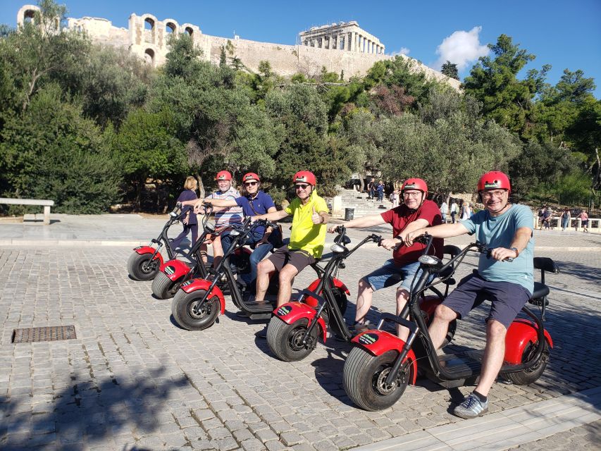 Athens: Award-Winning Acropolis Guided e-Scooter Tour - The guides make the biggest difference