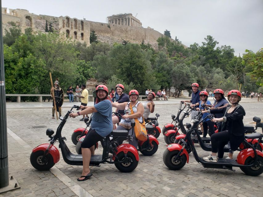 Athens: Award-Winning Acropolis Guided e-Scooter Tour - Pnyx, the National Observatory, and the idea of democracy
