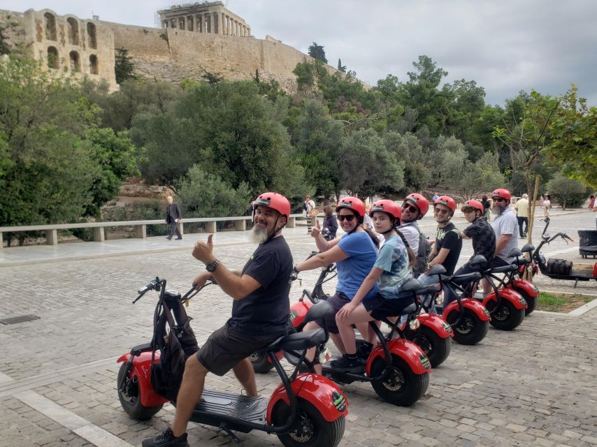Athens: Award-Winning Acropolis Guided e-Scooter Tour - The Acropolis from the outside