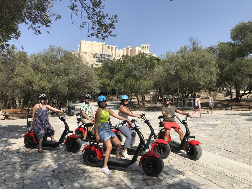Athens: Award-Winning Acropolis Guided e-Scooter Tour - Zappeio, Monastiraki, and Filopappou views