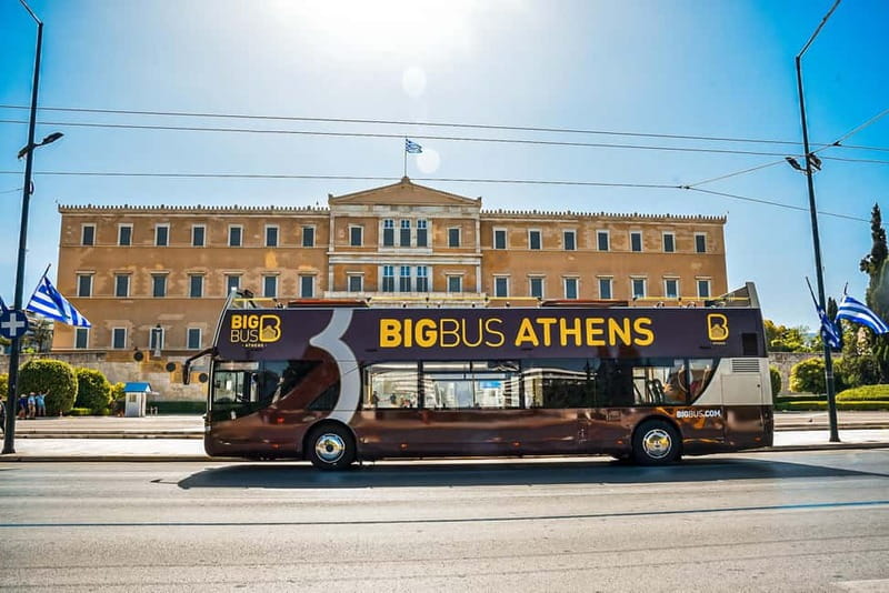 Athens: Big Bus Hop-on, Hop-off Tour by Open-Top Bus - Why this bus works well for a first day in Athens